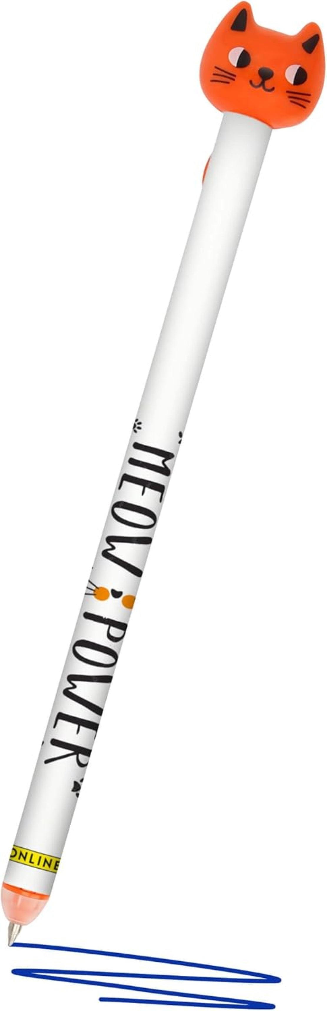 ONLINE PEN magiXX Zip Meow – Radierbarer Gelstift 0,7 mm Katze (zufällig)