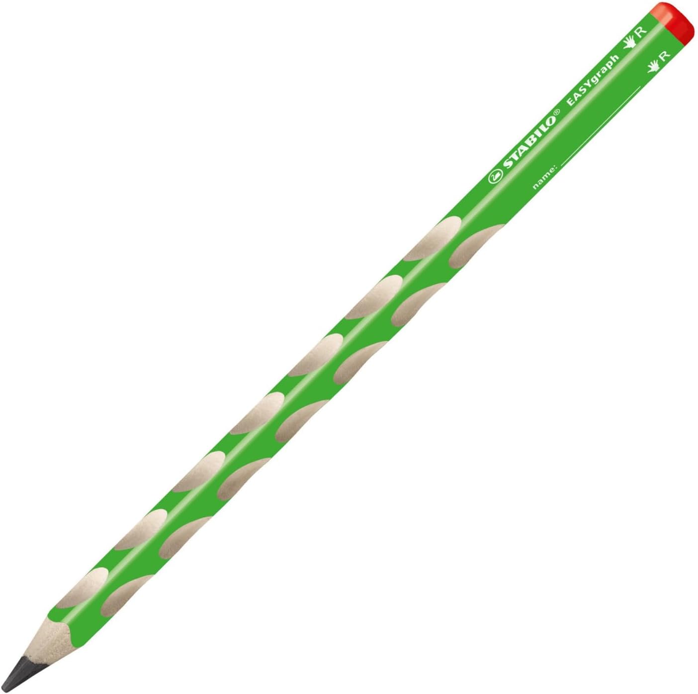 STABILO EASYgraph S Bleistift HB – Einzelstift Rechtshänder grün
