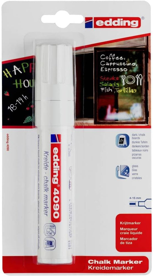 edding Kreidemarker 4090 weiß 4-15mm