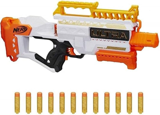 Nerf Ultra Dorado Blaster mit 12 Kugeln