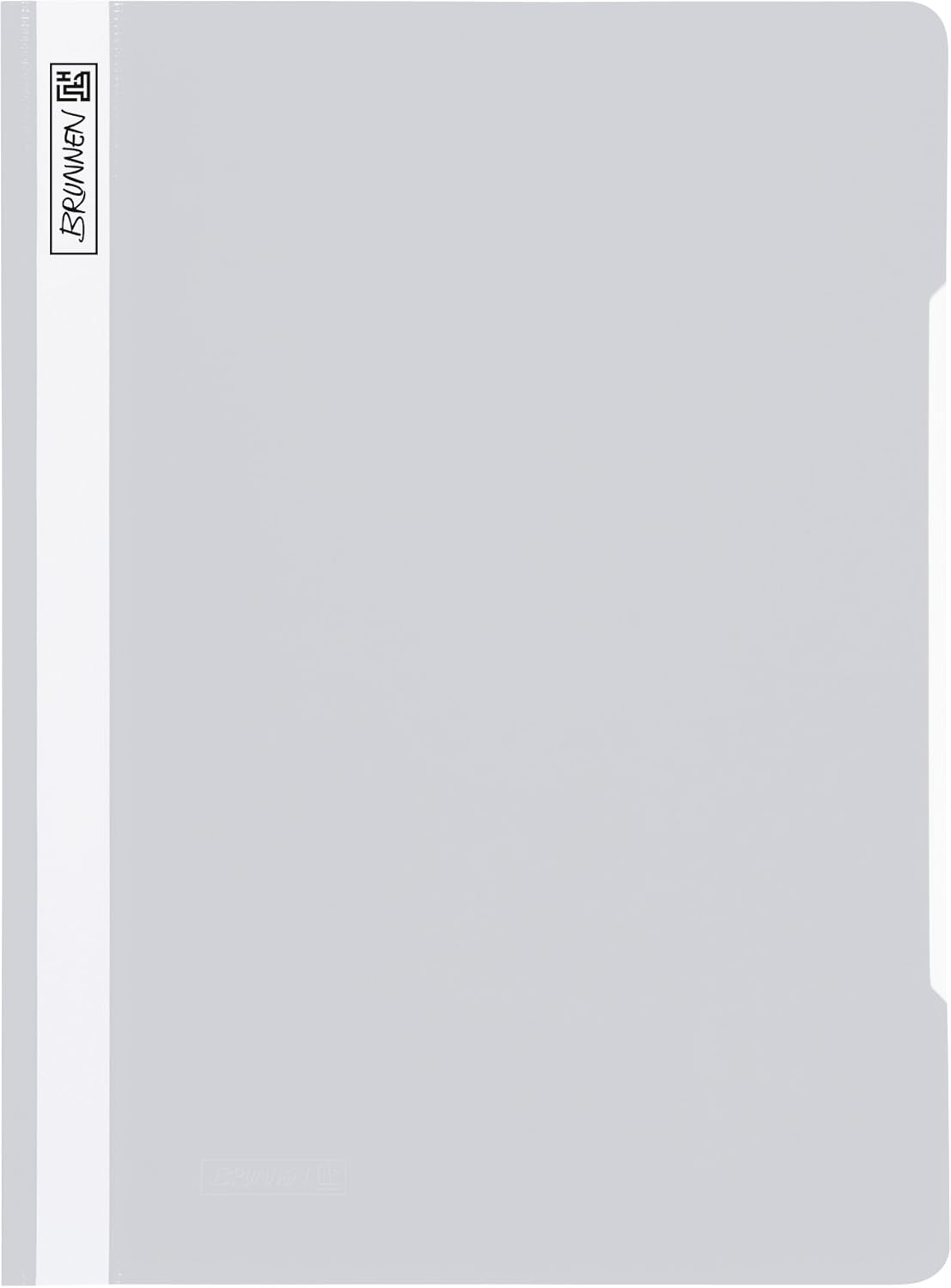 BRUNNEN Schnellhefter A4 - Professioneller Dokumentenschutz in elegantem Grau