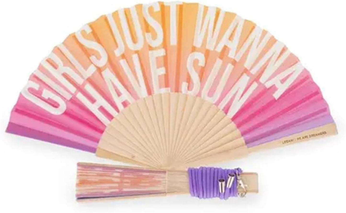 LEGAMI Klappfächer ¡Que Calor! Sunset – Sommer-Accessoire