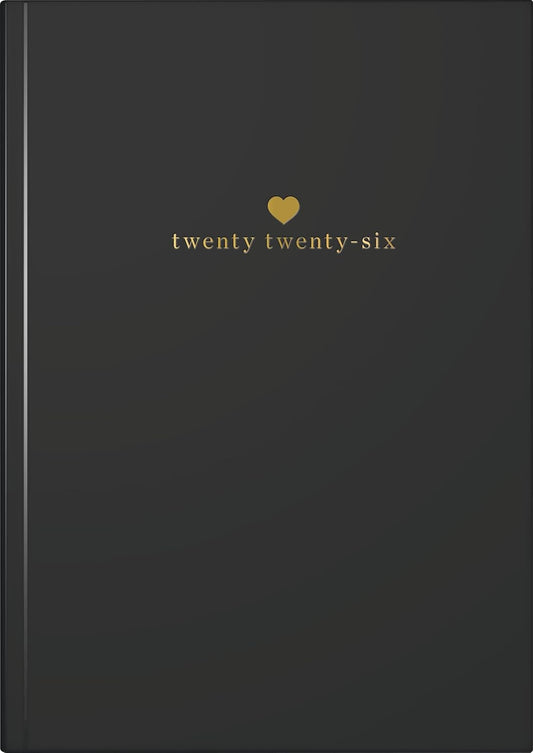 rido/idé Buchkalender Young Line 2026 'Heart' - A5 Tageskalender