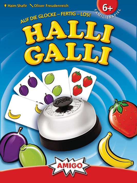 Halli Galli – AMIGO Reaktionsspiel Klassiker 30 Jahre