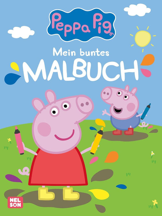 Peppa Wutz Malbuch - Über 60 Ausmalbilder für stundenlangen Malspaß