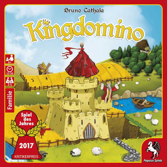 PEGASUS Legespiel Kingdomino Edition II - Strategisches Brettspiel von Pegasus Spiele