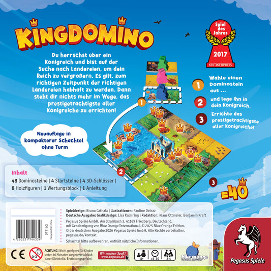Kingdomino Neuausgabe – Familienspiel, Spiel des Jahres 2017