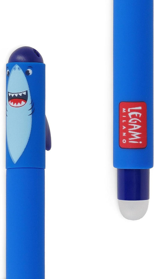LEGAMI Erasable Gel Pen Löschbarer Gelstift – Shark