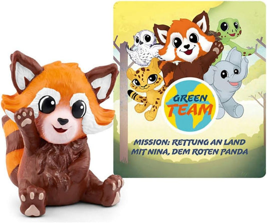 tonies Hörfigur Green Team - Mission Rettung an Land mit Nina dem roten Panda