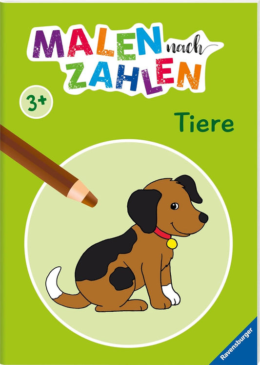 Malen nach Zahlen: Tiere - Perfekter Malspaß mit Erfolgsgarantie für kleine Künstler