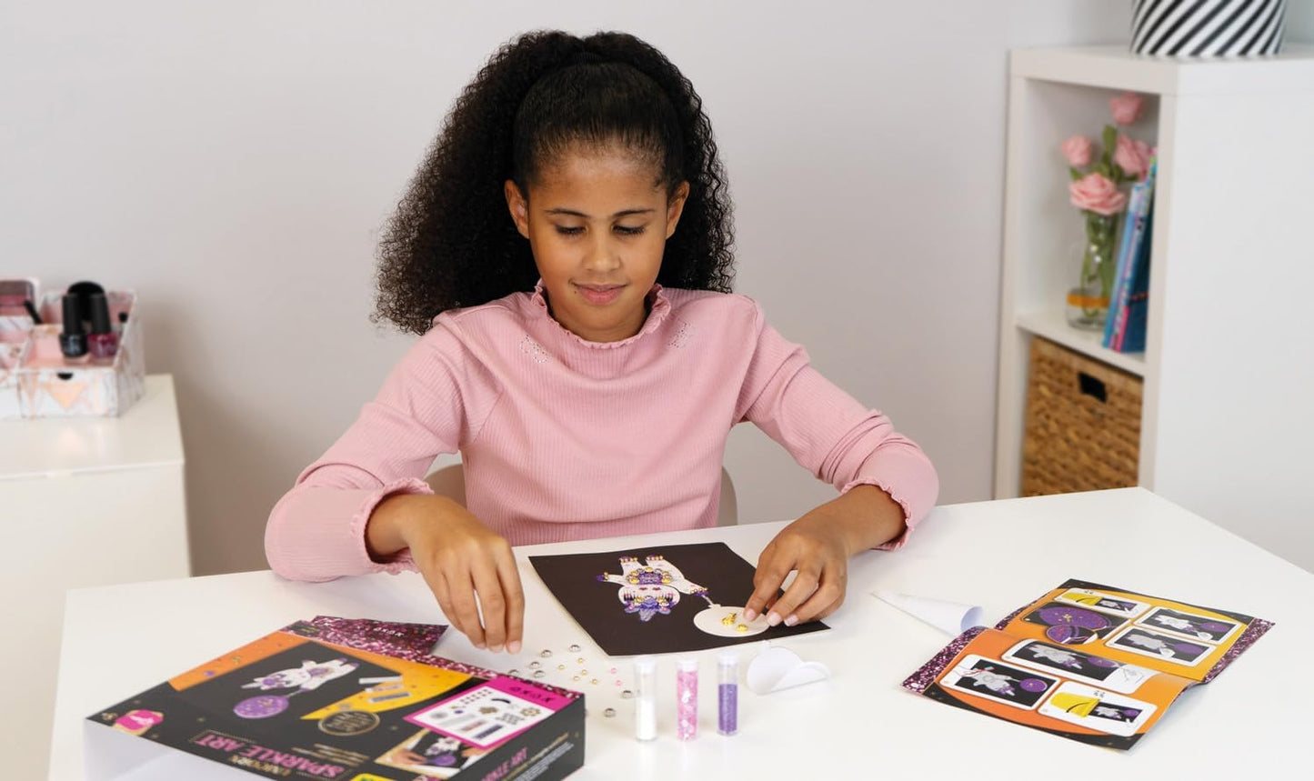 LENA Sparkle Art Unicorn Glitzerset