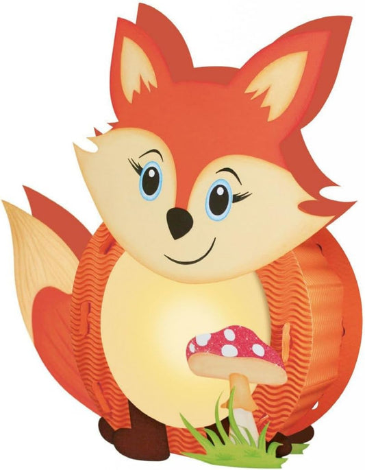 Laternen Bastelset Fuchs - Komplettes Set für leuchtende Kinderaugen