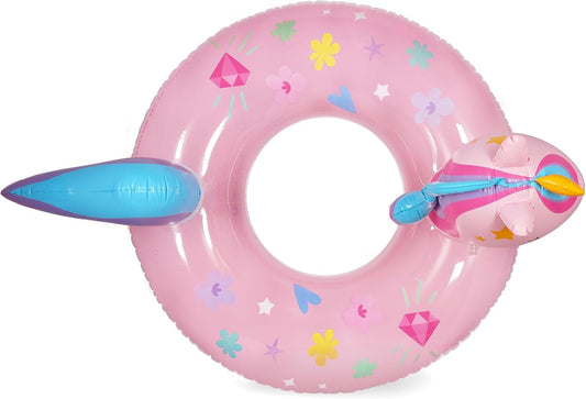 LEGAMI Schwimmring Kinder Unicorn aufblasbar Pool