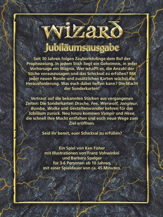 AMIGO Wizard 30-Jahre-Edition Kartenspiel mit Sonderkarten