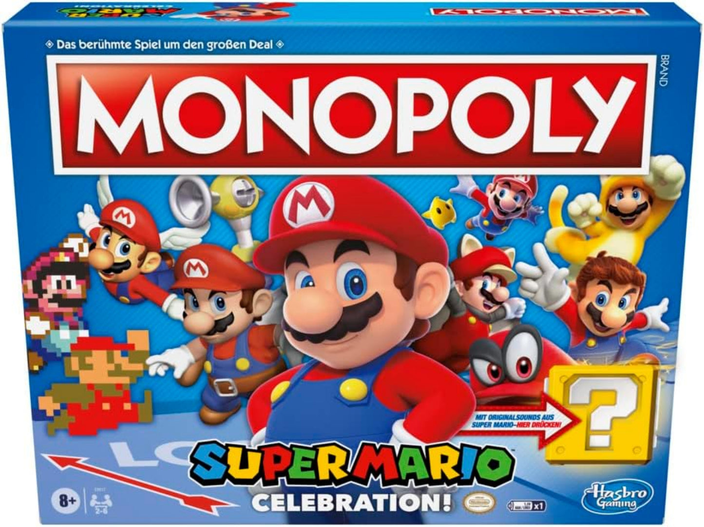 Monopoly Super Mario Edition - Brettspiel mit Sound-Effekten
