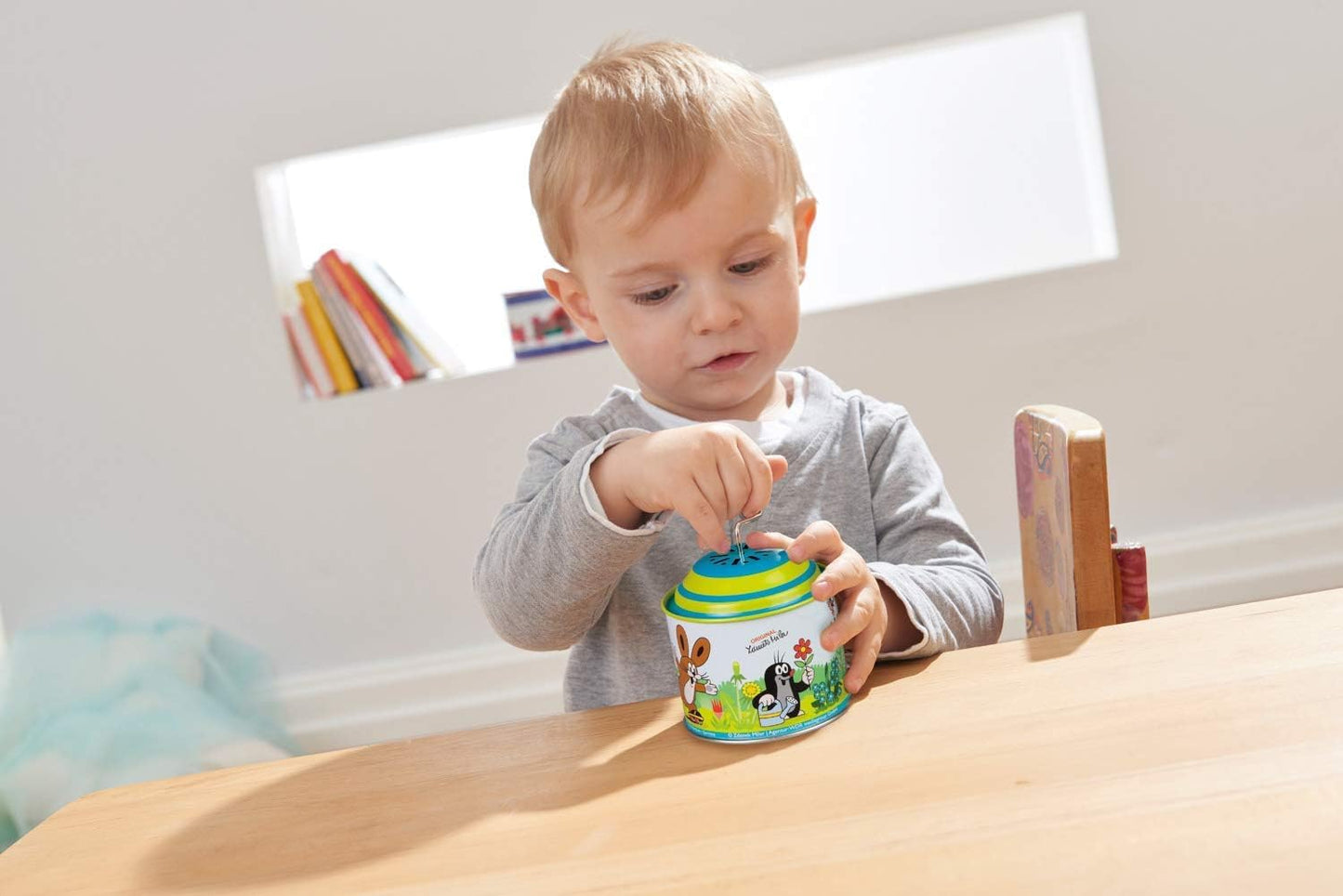 Musikdrehdose Der kleine Maulwurf - LENA Spieluhr für Kinder