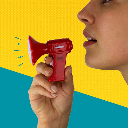 Legami Mini Megafon Stimmverzerrer – 4 Soundeffekte