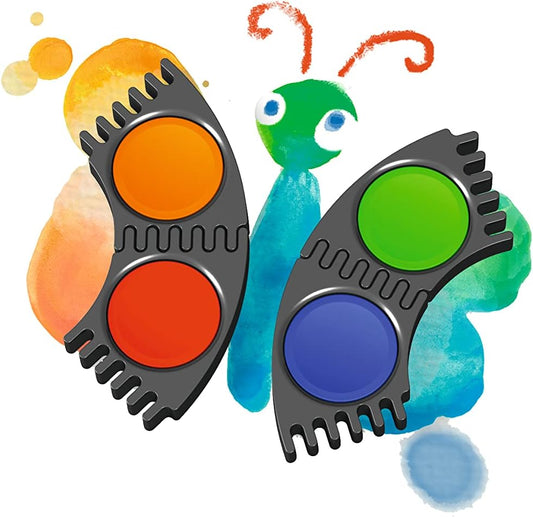 Faber-Castell Farbkasten Connector 12 Farben rot