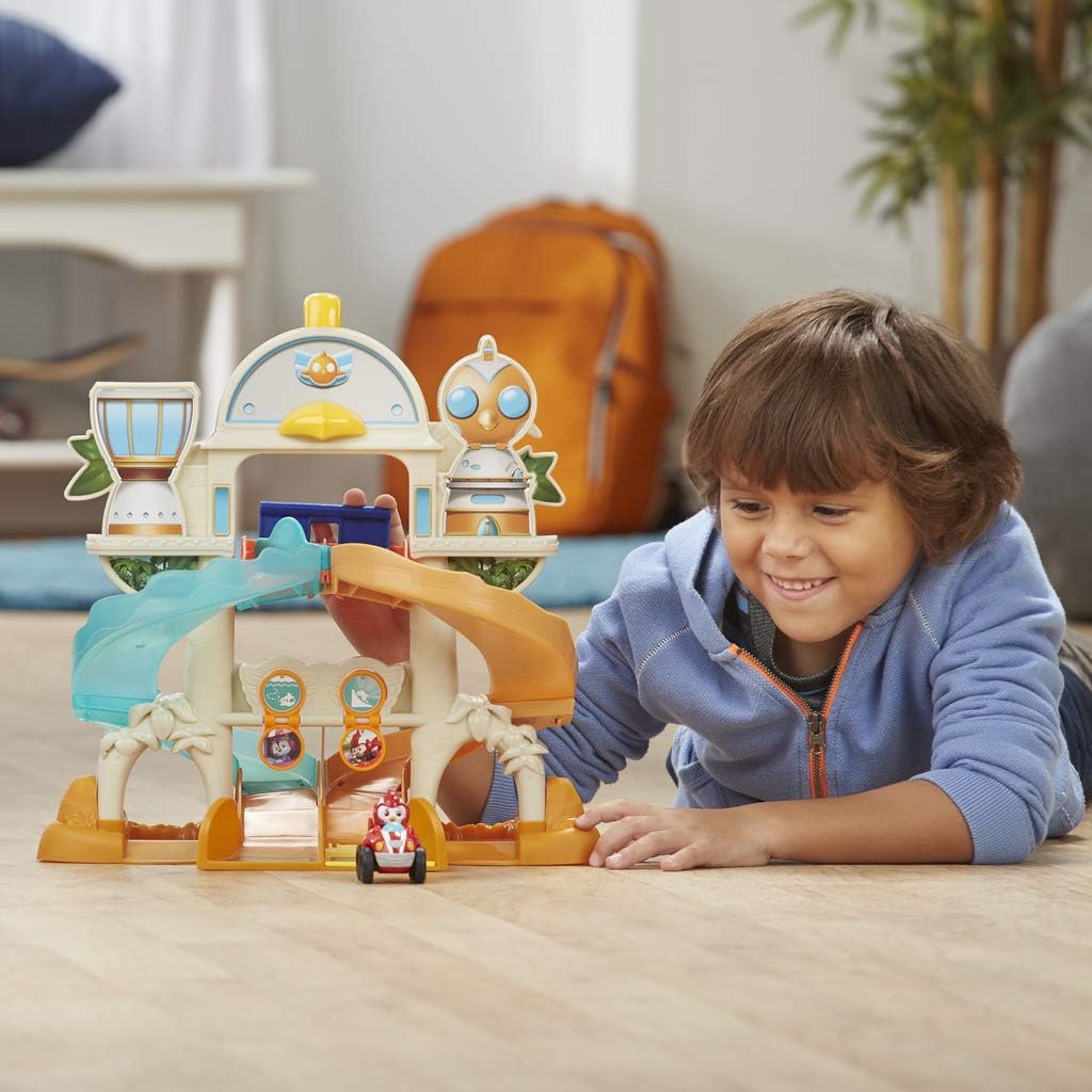 Hasbro Playskool Top Wing Turbo-Piste Spielset mit Rod Flitzer