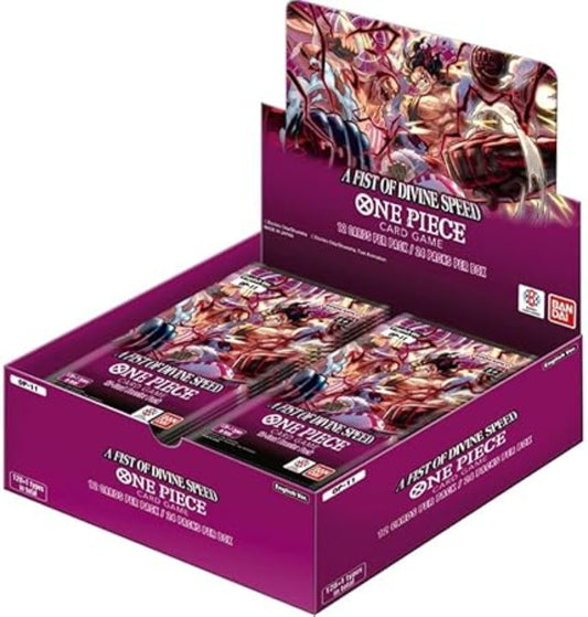 One Piece Card Game - A Fist of Divine Speed Booster Box OP-11 (englisch)