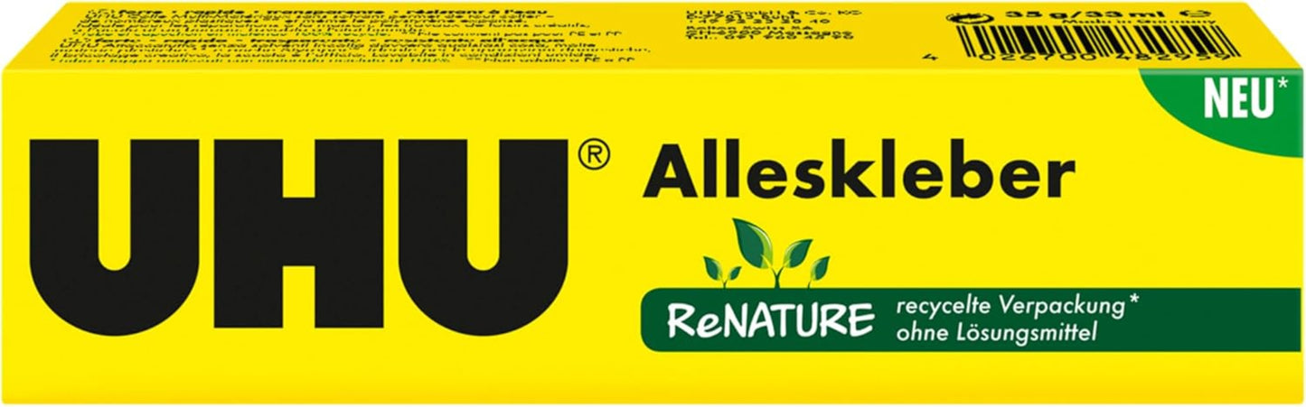 UHU Alleskleber 35g - lösungsmittelfrei & transparent