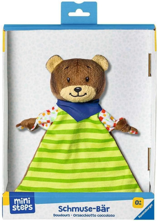 Ravensburger Schmuse-Bär Kuscheltuch - Der treue Begleiter für Babys erste Abenteuer