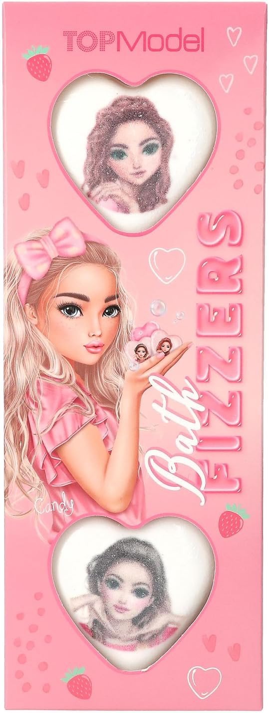 DEPESCHE TOPModel bedruckte Badebombe BEAUTY and ME