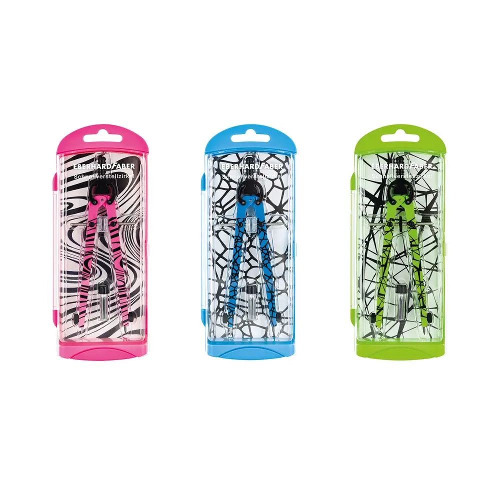 Eberhard Faber 1x Schnellverstellzirkel Neon