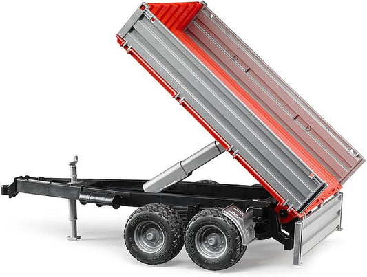 BRUDER Bordwandanhänger 1:16 - Traktor-Zubehör mit Kippfunktion