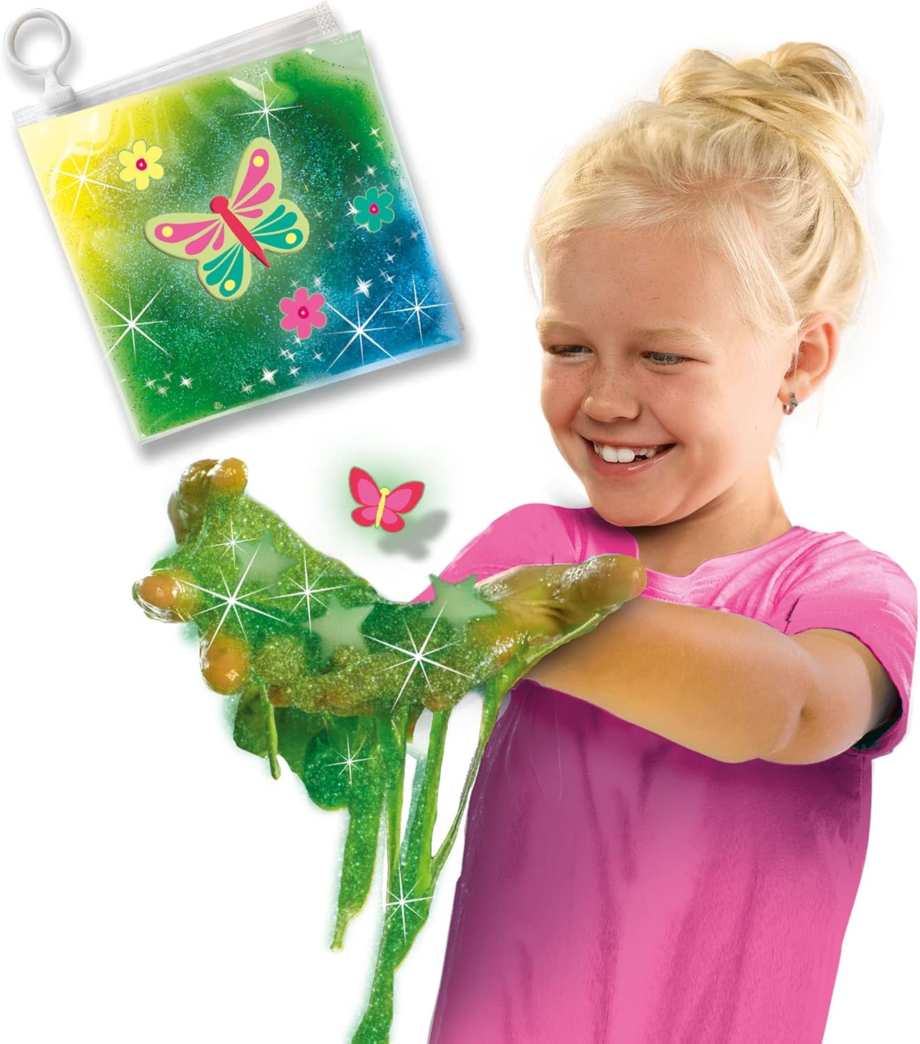 Leuchtendes Schleim-Labor - Glow in the Dark Experimentier-Set für Kinder