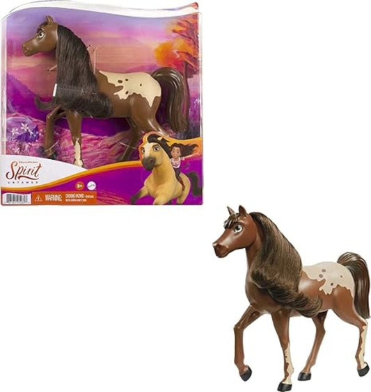 MATTEL®  Dreamworks Spirit - Mustang Mare- Pferd, Mustang Stute aus der Herde von "Spirit - frei und ungezähmt" (20), beweglicher Kopf und lange Mähne, tolles Geschenk für Pferdeliebhaber ab 3 Jahren