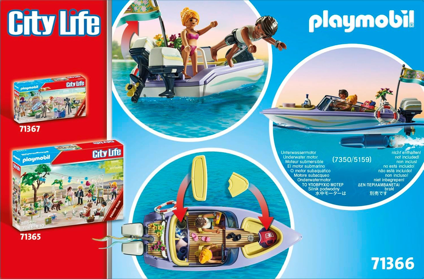 PLAYMOBIL City Life Hochzeitsreise 71366 - Spielfiguren-Set