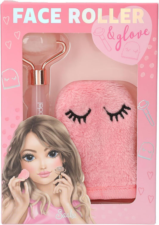 TOPModel Beauty-Set für Mädchen - Gesichtspflege mit Rosenquarz-Roller