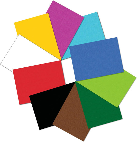 URSUS Fotokarton 21x30cm, 10 Blatt, 300g/m², 10 Farben