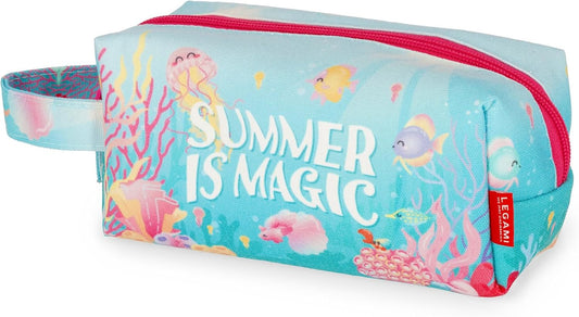 LEGAMI Thermal Beach Pouch Summer Is Magic 18x14x10