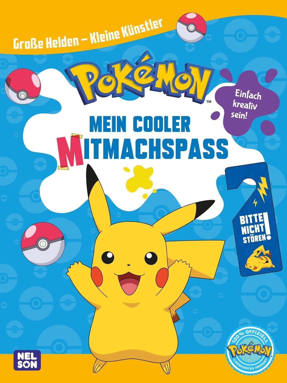 Pokémon Bastelblock - Kreativer Bastelspaß mit Pikachu & Co.