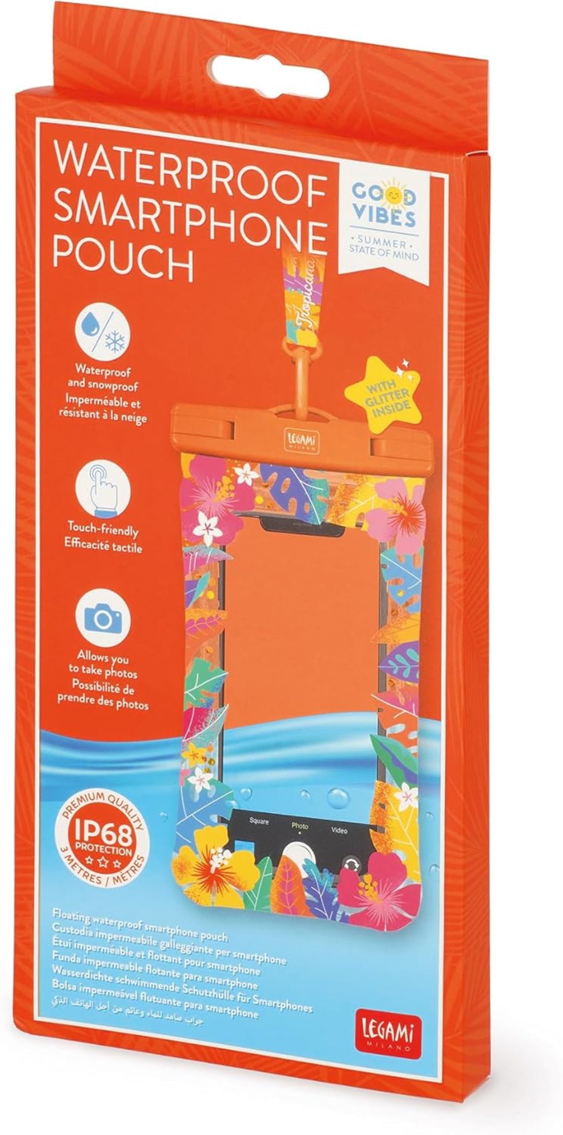 LEGAMI Wasserdichte Handyhülle Tropicana Dream IP68