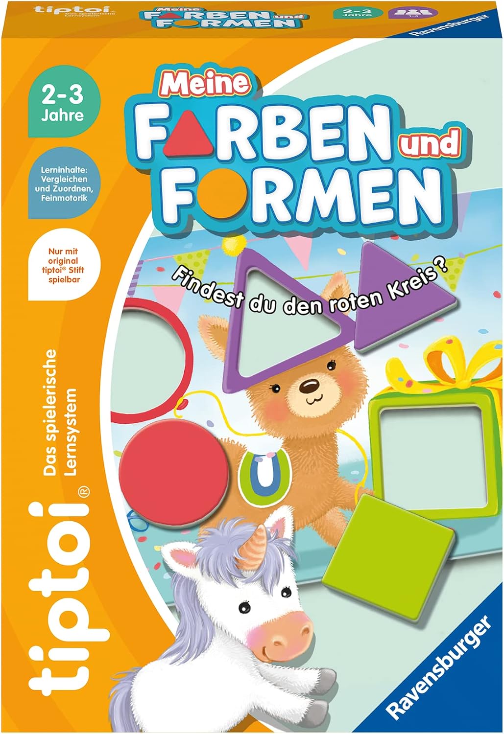 Ravensburger tiptoi Meine Farben und Formen – Lernspiel