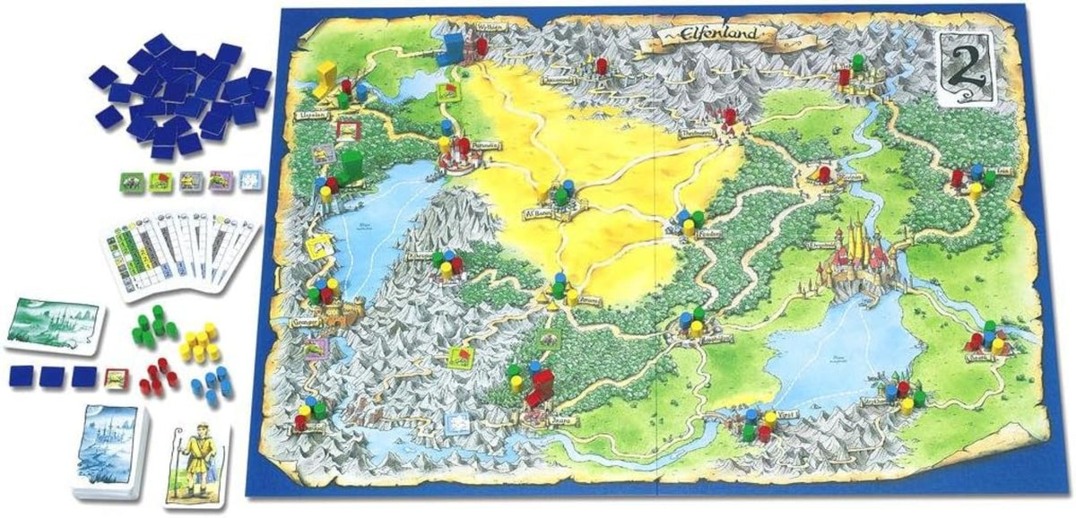 Elfenland – AMIGO Strategiespiel Spiel des Jahres 1998