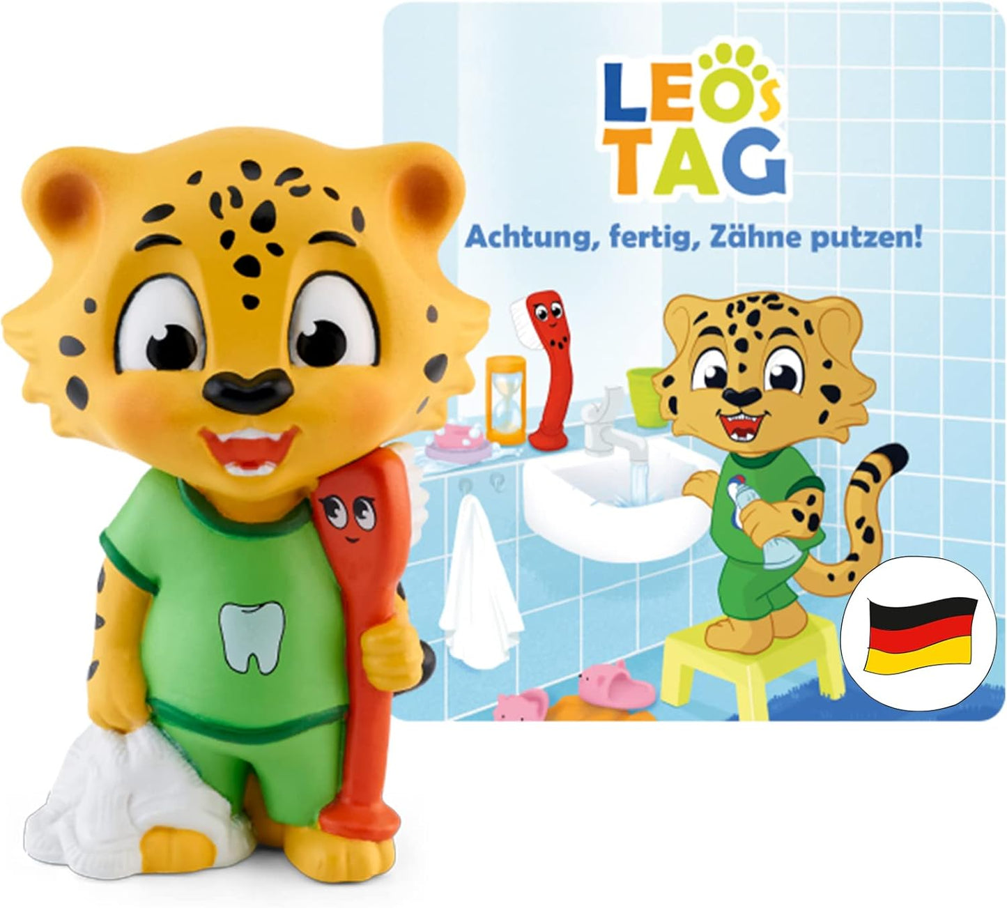 Tonie Leos Tag: Achtung, fertig, Zähneputzen! ab 3 J.