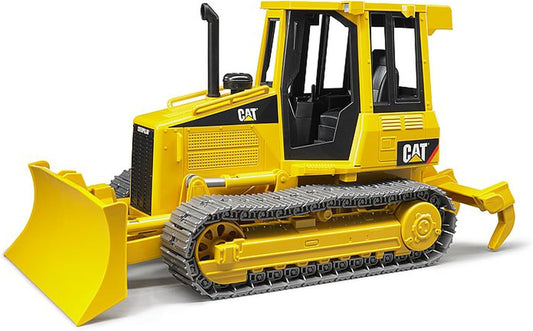 Bruder CAT Kettendozer 1:16 - Spielzeug Baufahrzeug mit Einzelgliederkette