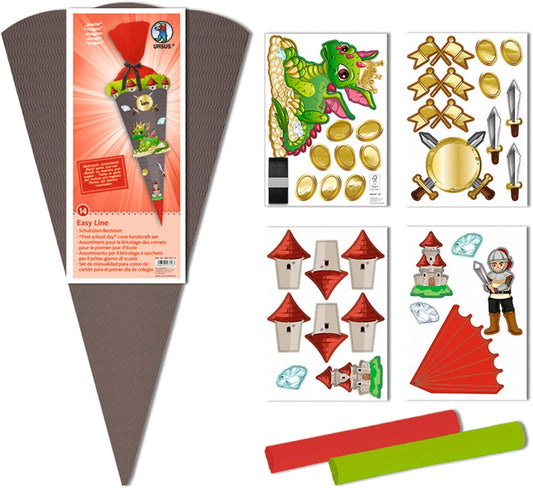 Ursus Schultüten-Bastelset Drache 68 cm