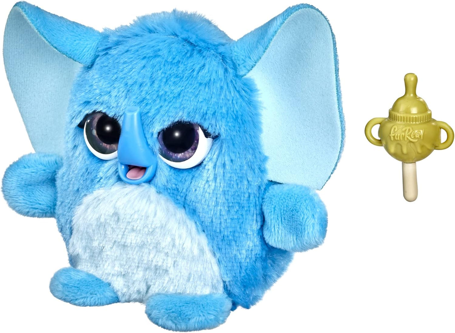 Hasbro FurReal FuzzaLots Elefant - Interaktives Plüschtier mit Farbwechsel