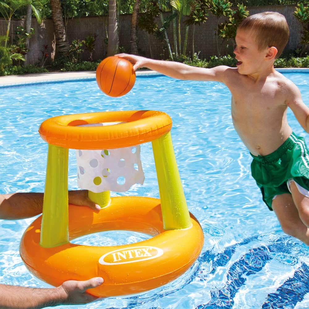 Intex Floating Hoops Pool-Basketball 67×55 cm orange/grün