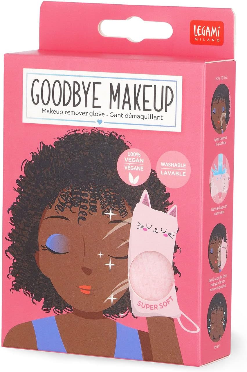 LEGAMI Goodbye Make-up Abschminkhandschuh Kitty, wiederverwendbar