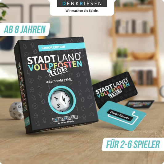 DENKRIESEN Stadt Land Vollpfosten Levels Junior Edition