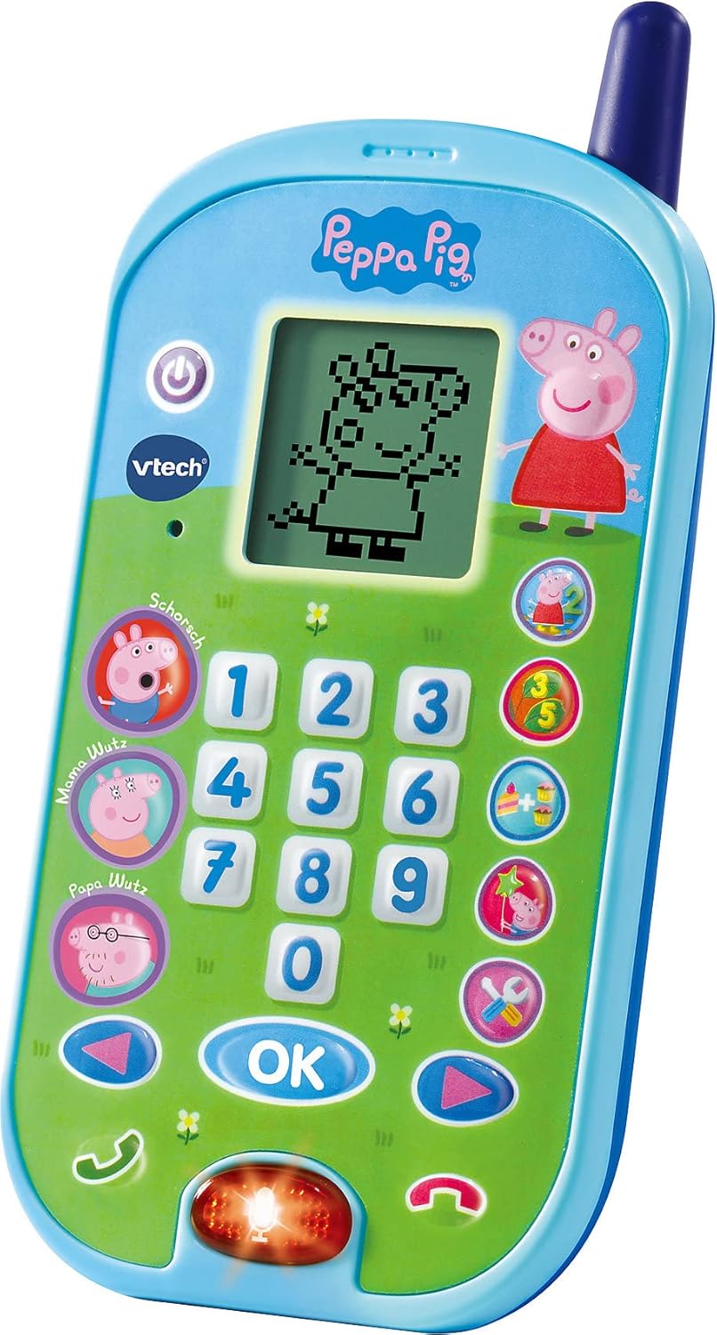 Peppa Wutz VTech Smart Kidsphone - Lernhandy ab 3 Jahren
