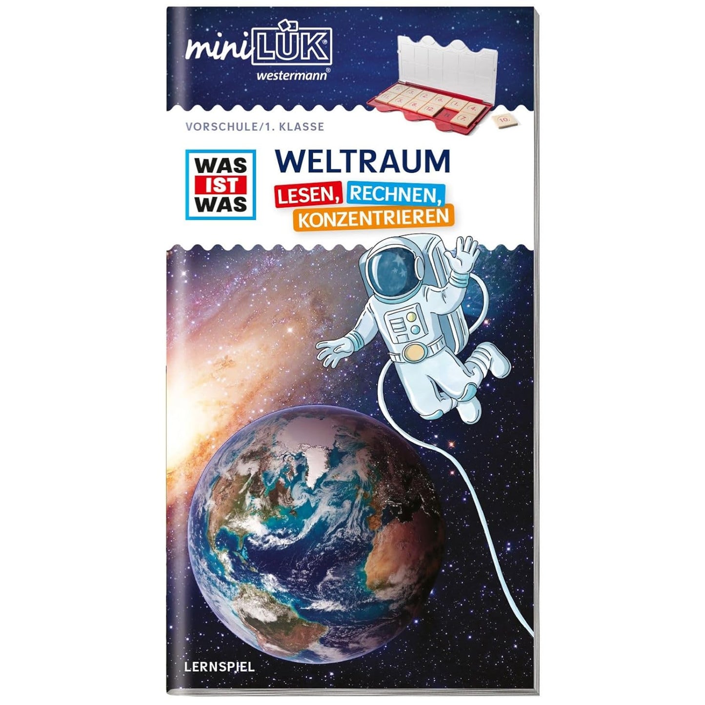 miniLÜK WAS IST WAS Weltraum - Lesen & Rechnen ab 6 Jahren