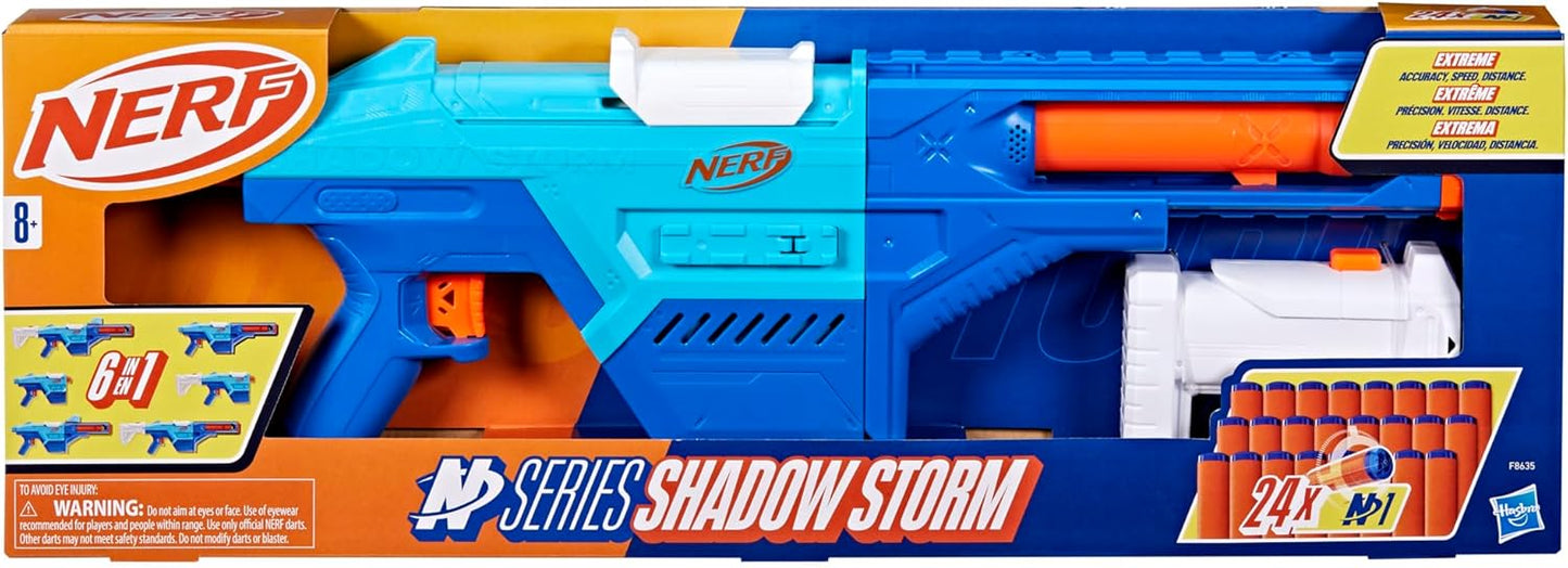 NERF N-Series Shadow Storm Blaster mit 24 Darts ab 8 Jahren