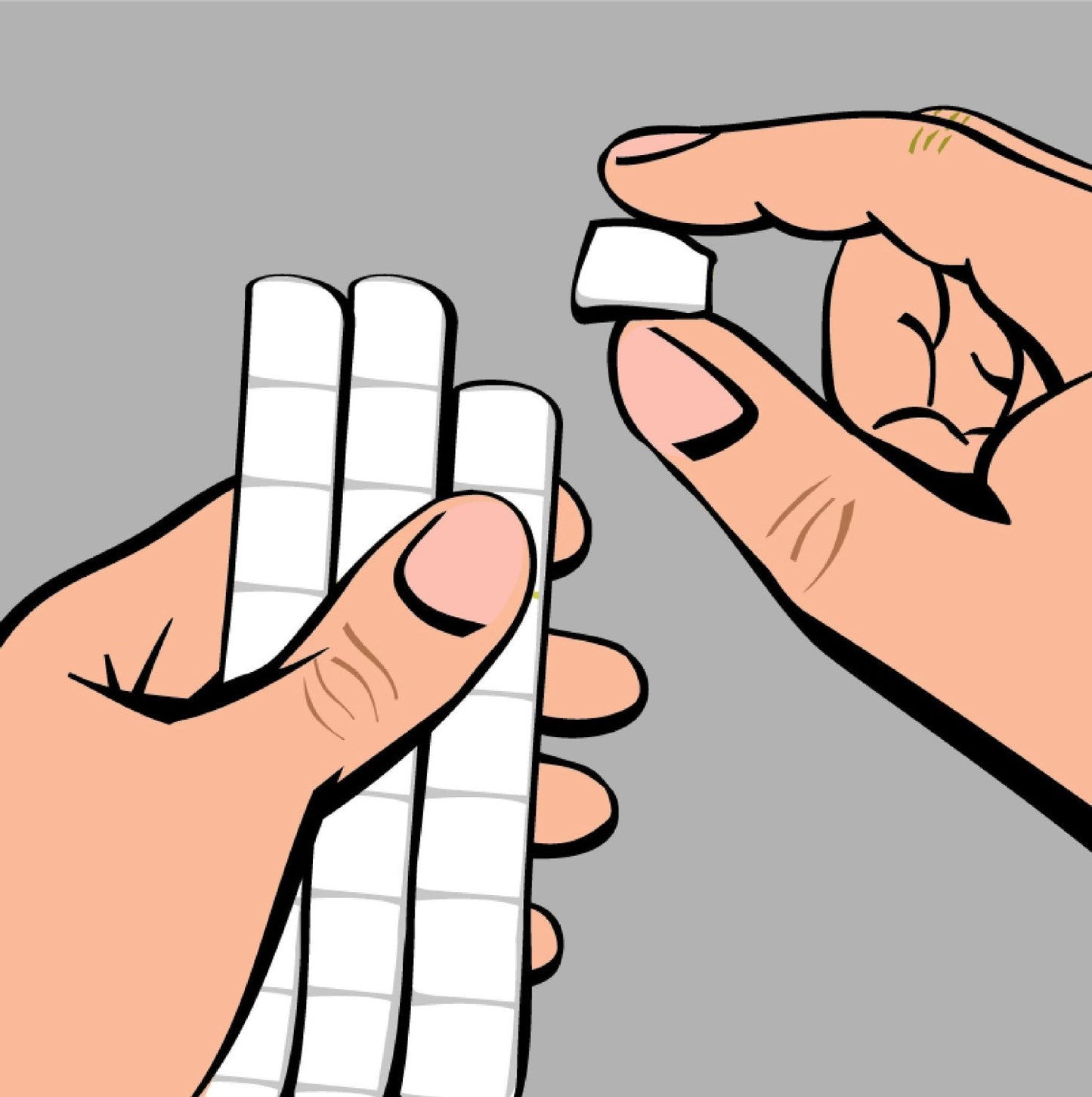 UHU patafix weiß 80 Pads - Klebepads repositionierbar